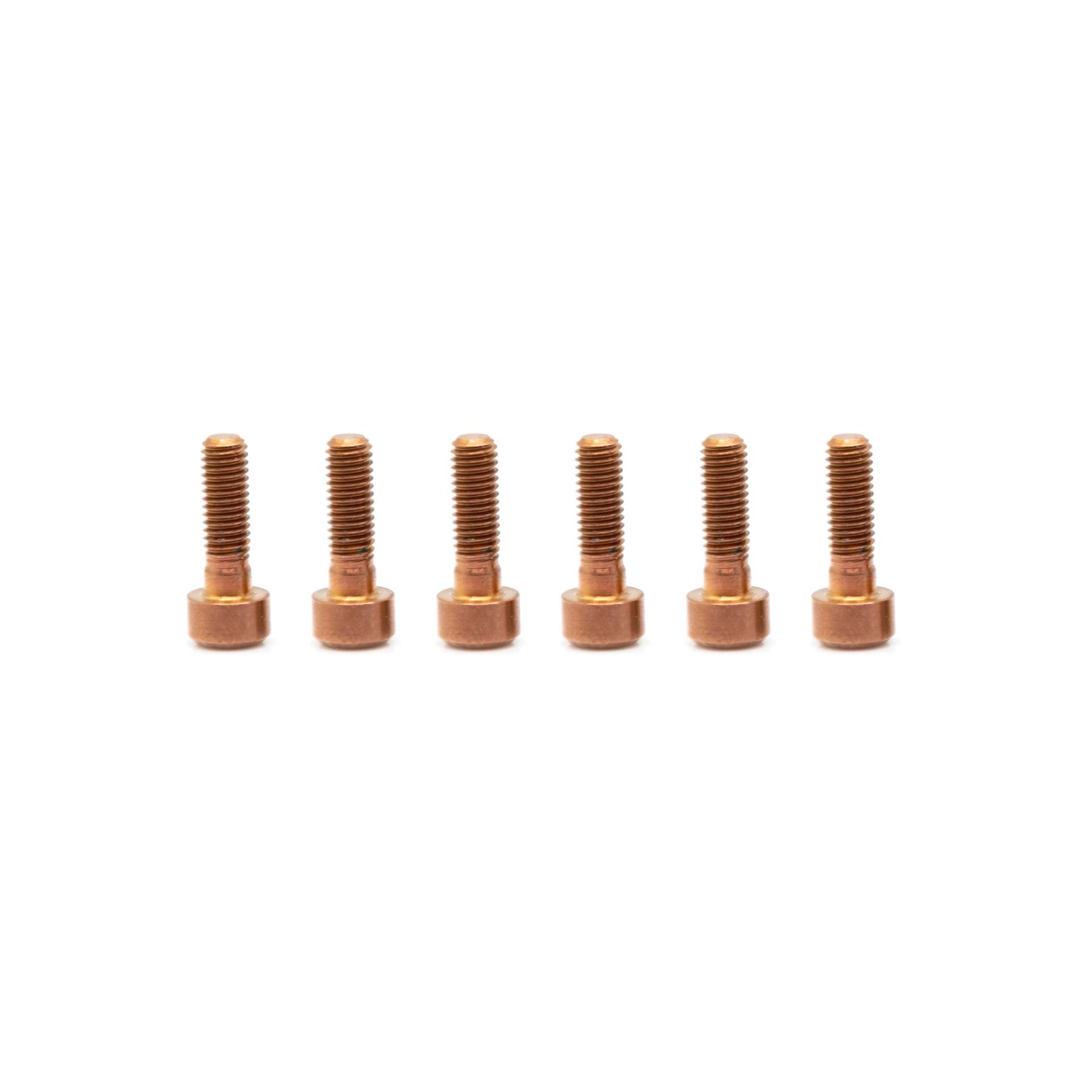 Titanium Bolt Kit M5x16 (6pcs) - copper