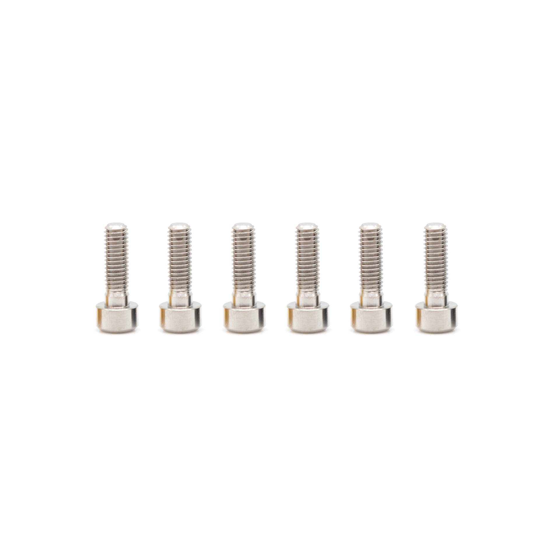 Titanium Bolt Kit M5x16 (6pcs) - raw