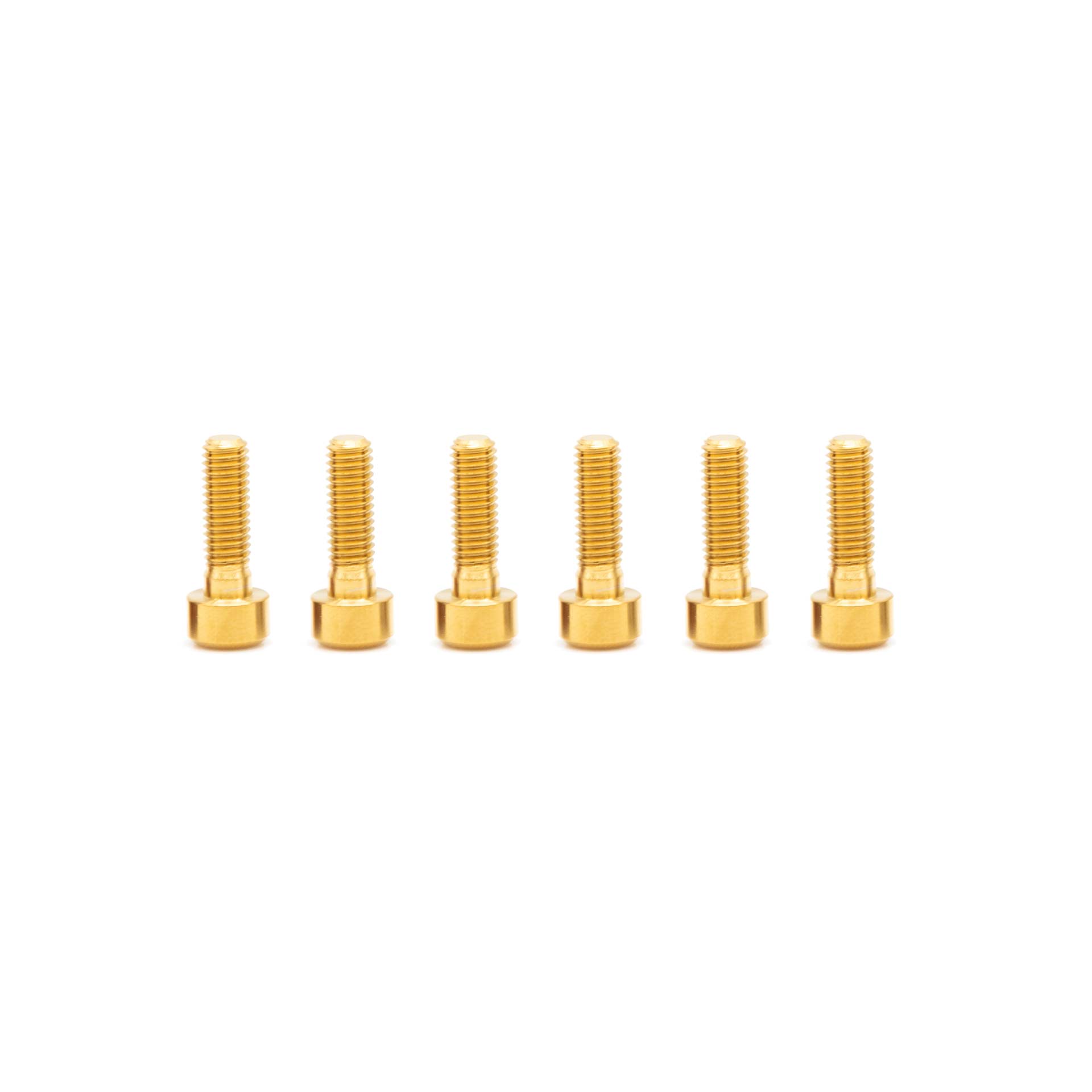 Titanium Bolt Kit M5x16 (6pcs) - gold